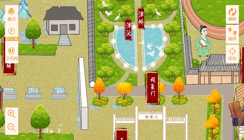 临渭手绘地图景区语音讲解导览系统：智慧景区建设的基石